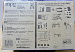 SKILL 2 MODEL KIT 1984 GMC PICKUP TRUCK DESERTER MOLDED IN WHITE 1/25 MPC MPC847