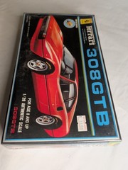 Bluetank Ferrari 308GTB 1/28 Scale #7Plastic Motor Powered Car Kit
