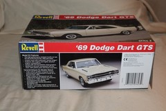 1995 Revell ’69 Dodge Dart GTS 1/25 Scale Plastic Model Kit #7603 NEW OPEN BOX