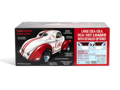 AMT 1940 WILLYS COUPE COKE RACE TEAM PLASTIC MODEL CAR KIT 1/25 sk 2 AMT1492 NEW