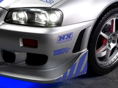 DeAGOSTINI Fast & Furious Nissan Skyline GT-R R34 1:8 Scale Model Car Kit 2F2F