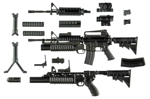 TOMYTEC Little Armory LA100 M4A1 & M203 Type 2.0 Plastic Model Kit NEW