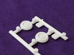 1970 Dodge Charger REAR WHEEL PIN RETAINERS from Revell 1:25 Model Kit DOM’S 70