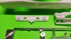 1971 426 Hemi Cuda Plymouth 1/24 Body Shell Grill Chrome Bumper Model Car Parts