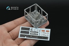 QD+35161 Quinta Studio 1:35 KrAZ-6322 Interior 3D Decal for Hobby Boss kits
