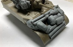 1/35 Scale Sandbag Front for M5 Stuart Fits Tamiya Kits – Value Gear – Resin