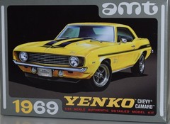 AMT 1969 CAMARO YENKO 1093 ⭐PARTS⭐ SUSPENSION & EXHAUST ASSEMBLY+MORE 1:25