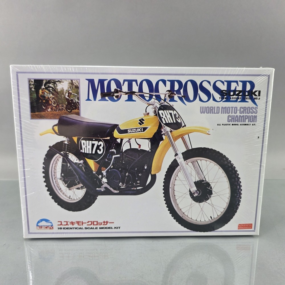 Bluetank 1/8 Suzuki RH73 Motocross Bike Model Kit Hustler Young Leisure 6 SEALED
