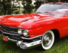 Cadillac Eldorado Classic12Custom Built1959Metal Model1:24RED1967 Race18Car