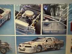 Vintage NIB Monogram Davey Allison 28 Black White Havoline Thunderbird Mode