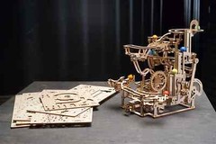 UGEARS Marble Run – Wooden 3D Puzzles Model Kit for Adults and Teens