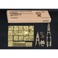 Flyhawk FH380001 WWII IJN BATTLESHIP KONGO Gold Medal Edition FOR FUJIMI 6000