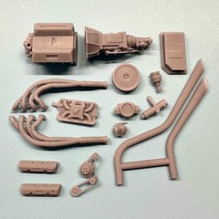 Ford 358 ci NASCAR Engine 1/25