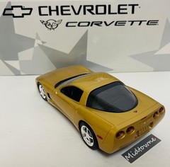 2000 Corvette C5 Coupe Gold 1:25 Scale Promo Model (Missing Mirrors)