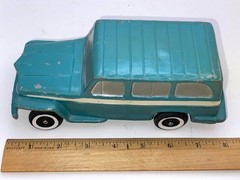 1959 Willys Jeep 2-door Station Wagon Promo 1/22 AUTHENTICAST Cerulean Blue VF++