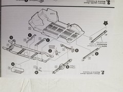1977 Ford Van FLOOR from AMT 1:25 Model Kit 77 Econoline