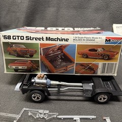 Monogram ’68 GTO Street Machine Model 1/24 Pontiac Started 2208 Goat Muscle Car