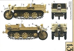 1/72 Sd.Kfz. 234/2 “Puma Schwerer Panzerspähwagen (5 cm) Roden 705 Model kit