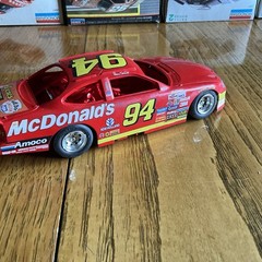 Built Model Car, 1998 Revell Stock Car STARTED, INCOMPLETE, MODIFIED