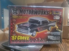 Revell Motorworks ‘57 Chevy Bel Air 1:24 Scale Plastic Model Kit New Sealed