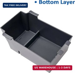 2 Layer-2024 2025 2026 Crosstrek Center Console Organizer for Subaru Crosstrek (