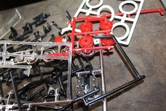 1974 Vintage Monogram Partially Built Model Kit in Box 1958 Ford T-Bird