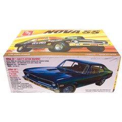 AMT 1972 Chevy Nova SS Pro Stocker 1:25 Scale Model Car Kit