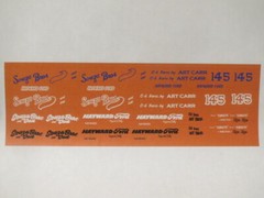 Souza Bros. 65/66 Mustang AWB 1/25th DECAL 1/25 from Fremont Racing Specialties