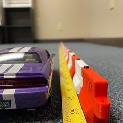 6ft. 1/24-1/25 Scale Plastic Crash Barriers for RC Racing/Drifting or Diorama