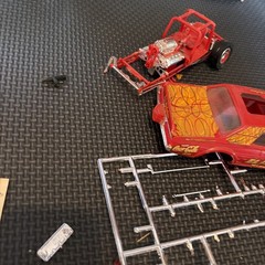 MPC 1/25 Mercury Eliminator Funny Car Kit Built