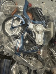 Vintage Model Motorcycle Parts Lot Misc