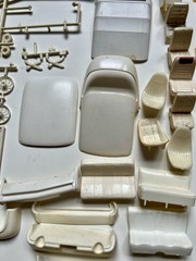 Vintage Model Car Parts Lot Bodies Glass Chrome Interiors Parts MPC AMT Revell
