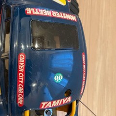 Tamiya Monster Beetle 1/14 RC Car Radio Control Buggy Blue Orange