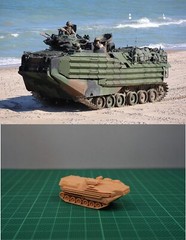 1/144 USA AAVP-7A Assault Amphibious Vehicle (fine detail) Resin Kit