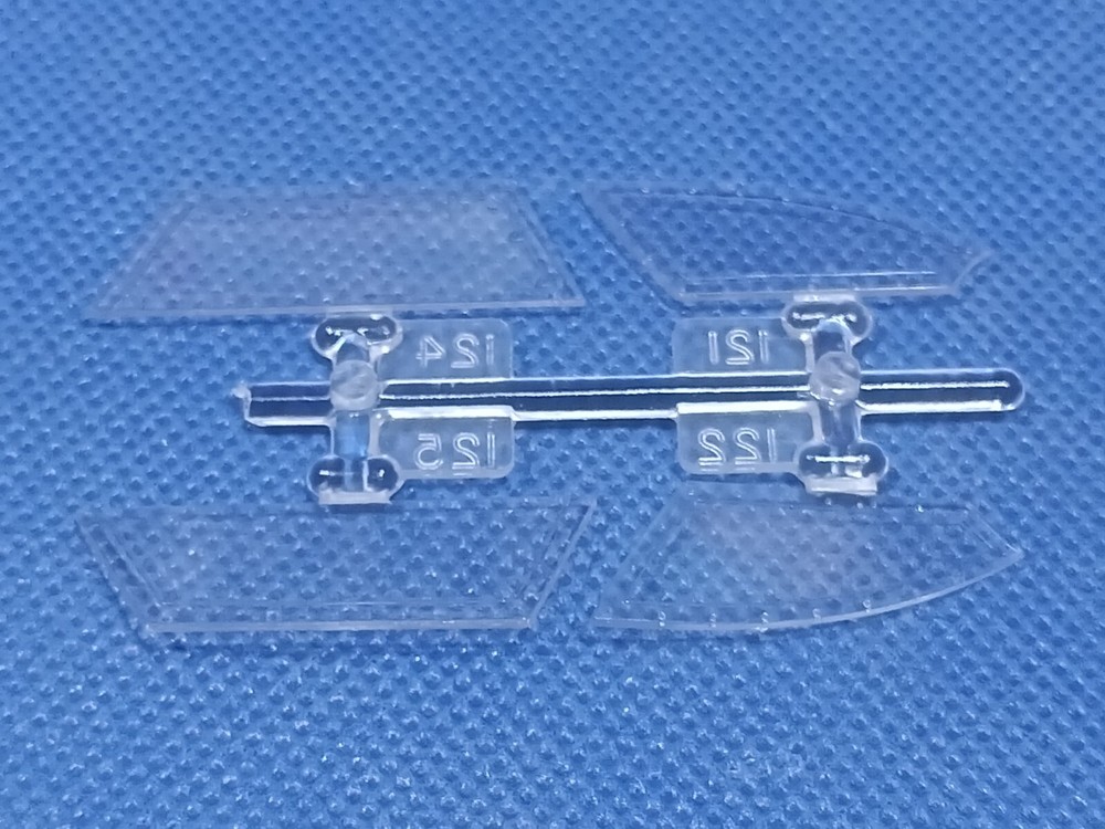🌟 Side Windows 1955 Jukebox Ford Pro Mod 1:25 Scl 1000s Model Car Parts 4 Sale