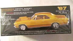 AMT ’67 CHEVELLE PRO STREET Plastic Model Kit ~ 1:25 Scale ~ NIP