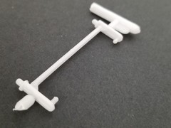 1966 Malibu SS HOOD PIVOT for Revell Monogram 1:24 Model 66 Chevelle
