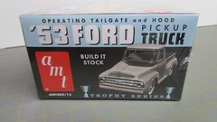 AMT 1953 Ford Pickup Truck 3 in 1 Trophy Series Model kit 1:25 NEW SEALED MINT