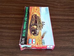 ESCI Ertl 1/72 Italian 75mm Fiat-Ansaldo 75/18 Tank New in Box #8031