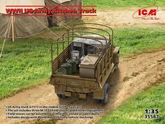 ICM 35587 – WWII US Army Kitchen Truck – 1:35 Scale Plastic Model Kit