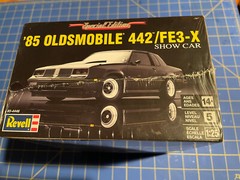 85 OLDS 442/FE3-X SHOW CAR 2n1 SPCL EDITION 1985 F/S Plastic Model hedders20oo