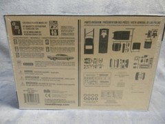 1/25 SCALE AMT 1965 BONNEVILLE SPORT COUPE 3-IN-1 CAR WHITE MODEL KIT-SEALED!