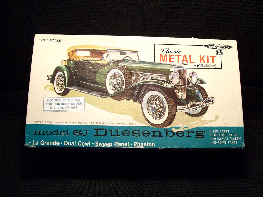 HUBLEY MODEL SJ DUESENBERG / PLUS EXTRA PARTS