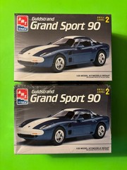 PAIR OF GULDSTRAND GRAND SPORT 90 COUPE MODEL KITS AMT ERTL 1/25 SCALE SEALED!!!