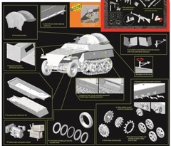 Dragon 1/35 6476 + 6131 Sd.Kfz.250/1 NEU (Premium Edition) China limited Edition
