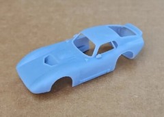 ABS-LIKE RESIN 3D PRINTED 1/43 1964 SHELBY COBRA DAYTONA COUPE BODY