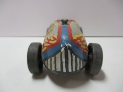 Vintage Wooden Soap Box Derby Race Car