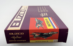 Vintage 1967 Buzco Vautour IIB Heller Authentic Model Kit 1:50 Scale