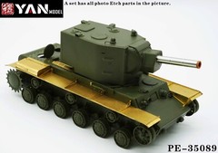 1/35 Russian KV-2 Heavy Tank Photo-etched Super Upgrade Kit for Tamiya 35375