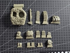1/35 Churchill Mk VII Tank Accessories Set T35020 Resin Diorama Kit